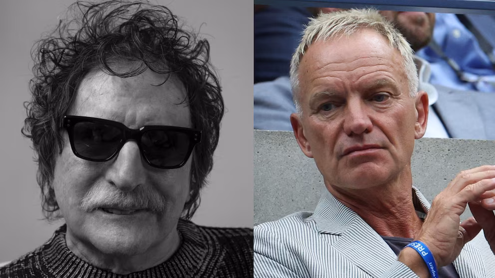 Charly García firmó el contrato para el lanzamiento de su colaboración con Sting